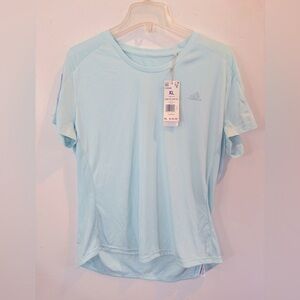 ADIDAS NWT Sz XL Halo Mint Own the Run RUNNING TEE SHIRT
